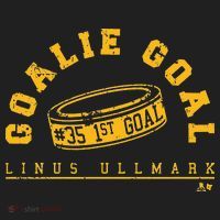 Linus Ullmark Goalie Goal Boston Hockey Hat thumb 2