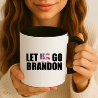 Let Us Go Brandon, Funny Anti Biden Chant Let's Go Brandon Coffee Mug thumb 3