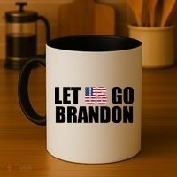 Let Us Go Brandon, Funny Anti Biden Chant Let's Go Brandon Coffee Mug thumb 4