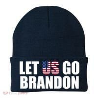 Let Us Go Brandon, Funny Anti Biden Chant Let's Go Brandon Beanie thumb 0