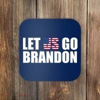 Let Us Go Brandon, Funny Anti Biden Chant Let's Go Brandon Coaster thumb 0