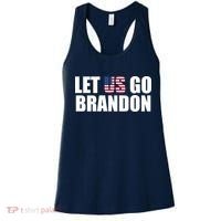 Let Us Go Brandon, Funny Anti Biden Chant Let's Go Brandon Women's Tank Top thumb 0