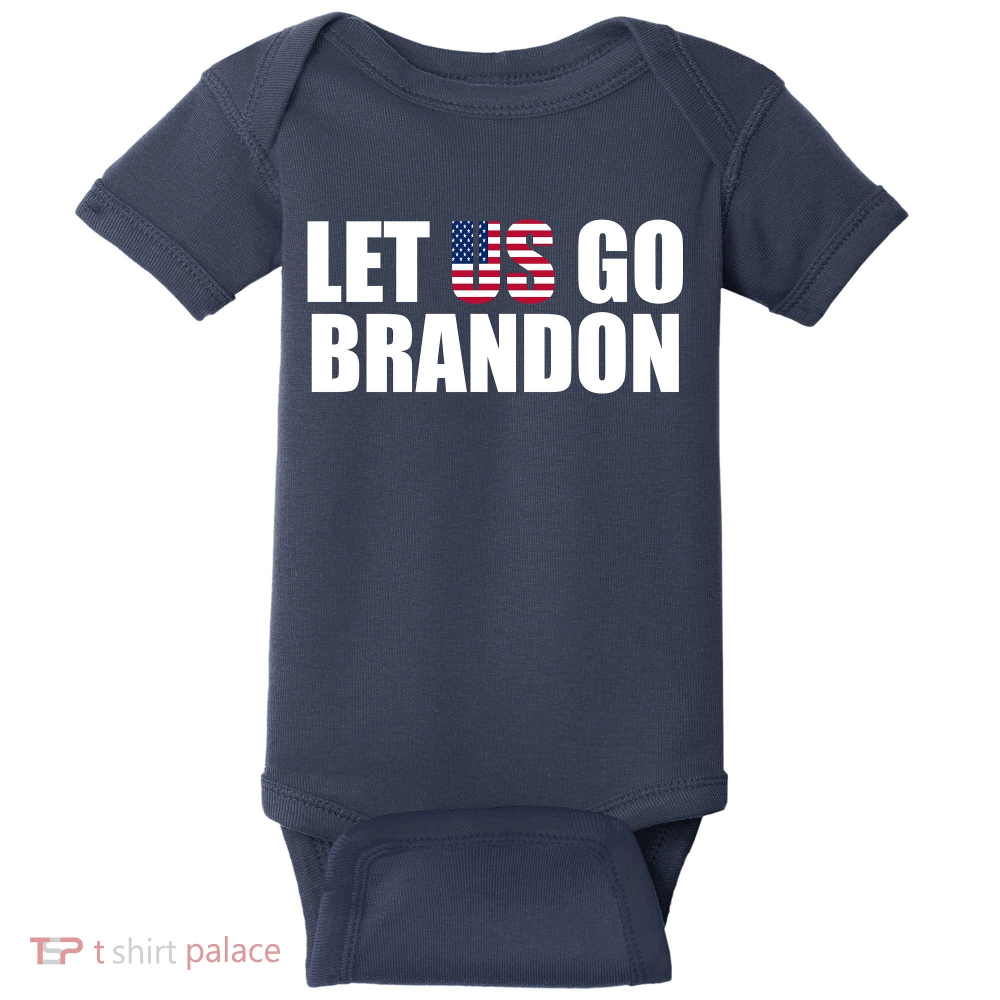 Let Us Go Brandon, Funny Anti Biden Chant Let's Go Brandon Baby Bodysuit