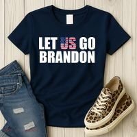 Let Us Go Brandon, Funny Anti Biden Chant Let's Go Brandon Women's T-Shirt thumb 3