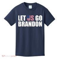 Let Us Go Brandon, Funny Anti Biden Chant Let's Go Brandon Kids T-Shirt thumb 0