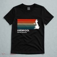 Liverpool United Kingdom Retro Vintage Style Uk Graphic T-Shirt thumb 5