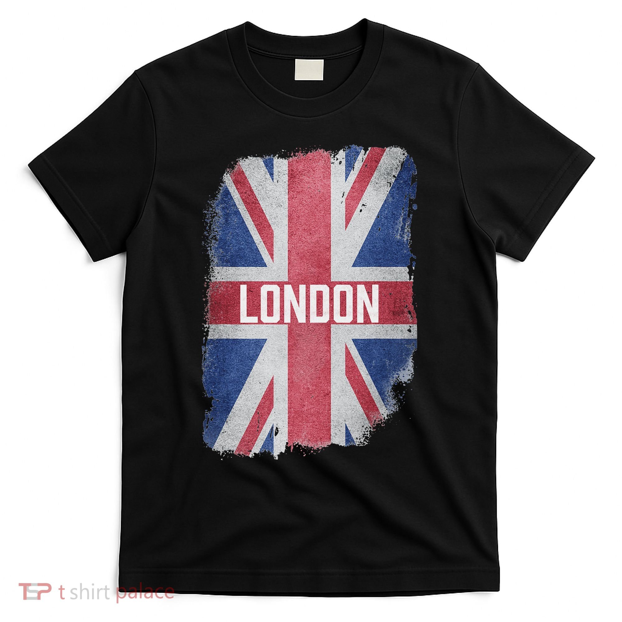 London United Kingdom British Flag Vintage Uk Souvenir T-Shirt