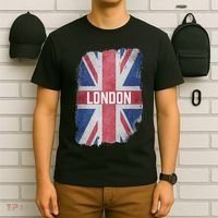 London United Kingdom British Flag Vintage Uk Souvenir T-Shirt thumb 6