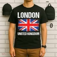 London United Kingdom UK Union Jack England T-Shirt thumb 6