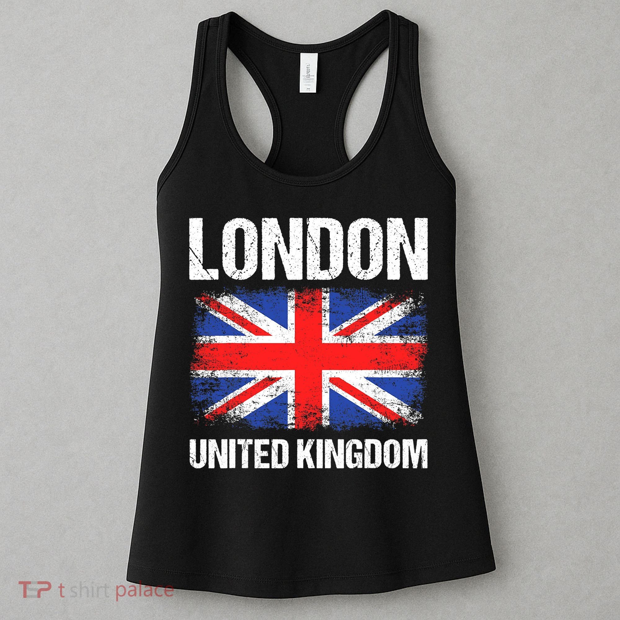London United Kingdom UK Union Jack England Women's Tank Top