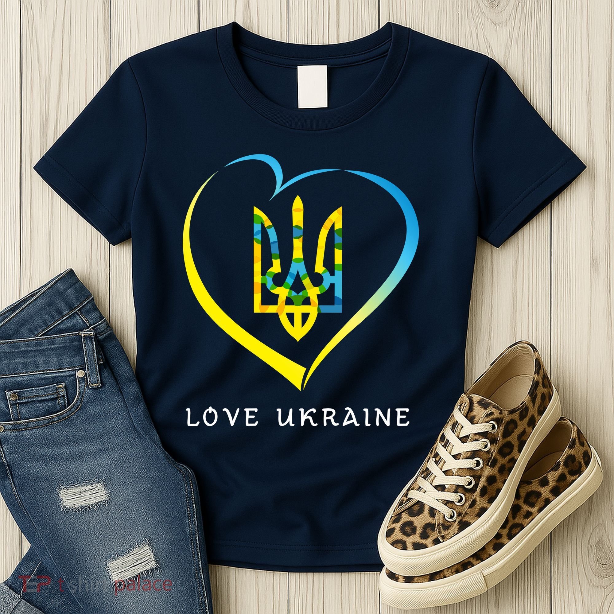 Love Ukrainian Women's T-Shirt