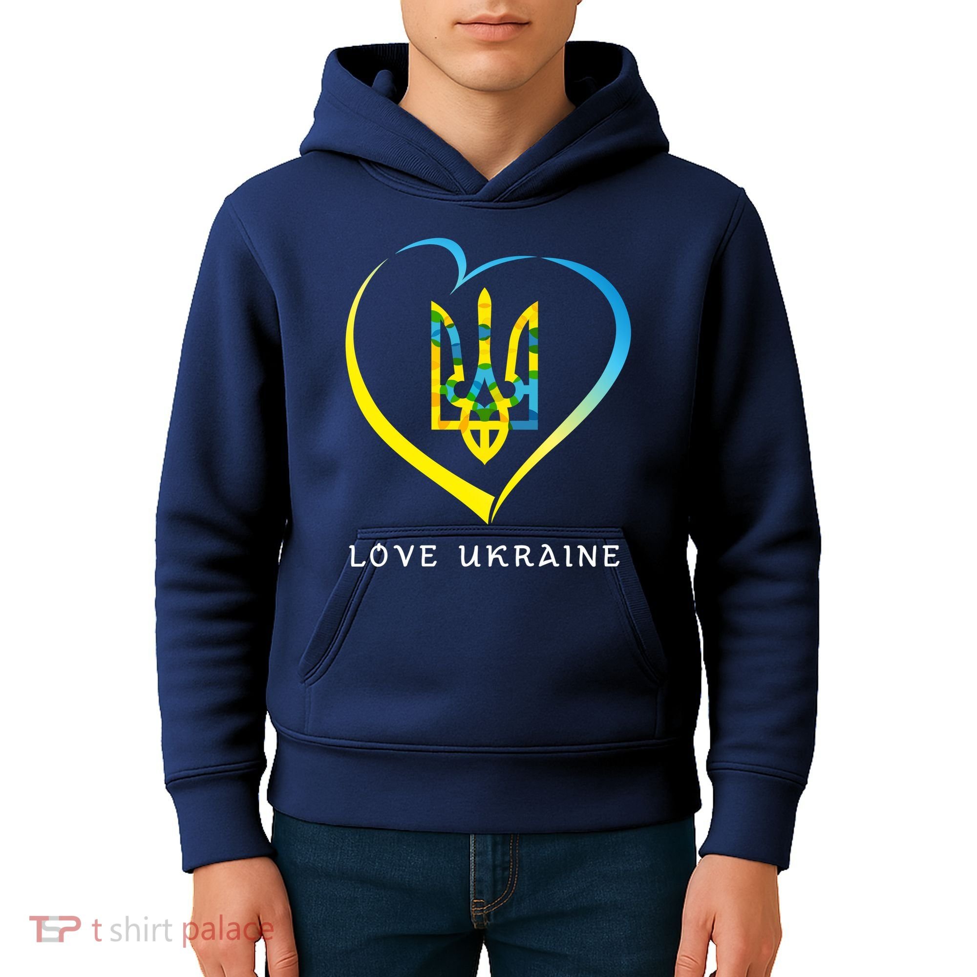 Love Ukrainian Kids Hoodie