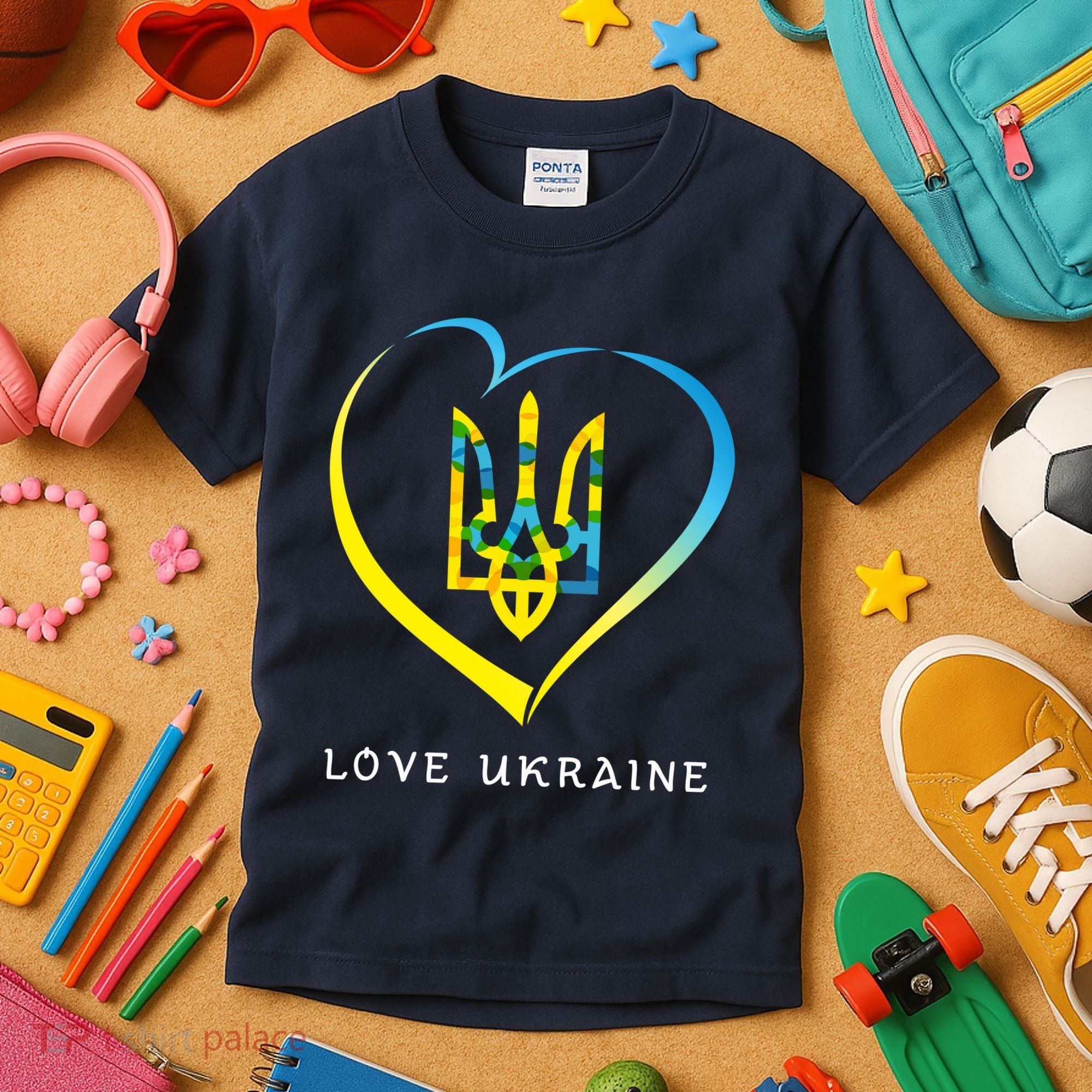 Love Ukrainian Kids T-Shirt
