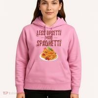Less Upsetti More Spaghetti Pasta Lover Hoodie thumb 5