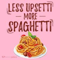 Less Upsetti More Spaghetti Pasta Lover Coaster thumb 2
