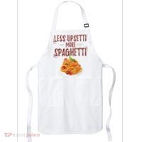 Less Upsetti More Spaghetti Pasta Lover Apron thumb 0