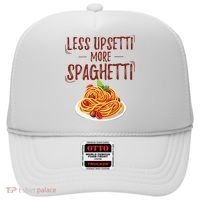 Less Upsetti More Spaghetti Pasta Lover Hat thumb 0