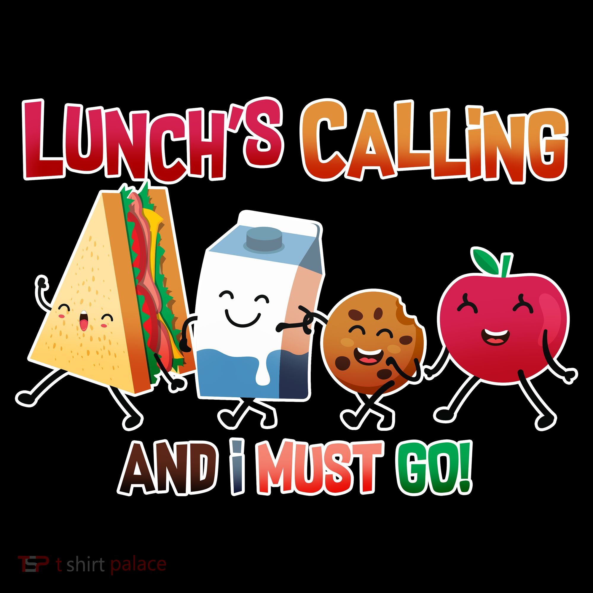 Lunch Is Calling And I Must Go Coffee Mug