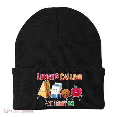 Lunch Is Calling And I Must Go Beanie