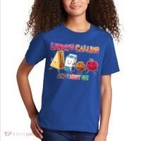 Lunch Is Calling And I Must Go Kids T-Shirt thumb 2