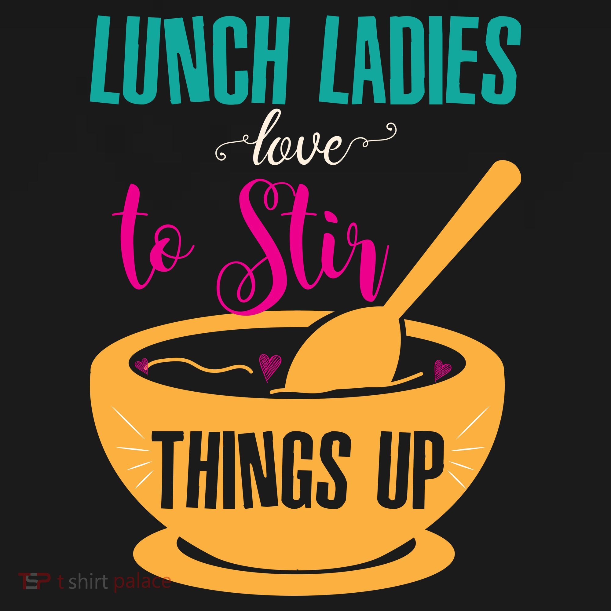 Lunch Ladies Love To Stir Things Up Ornament