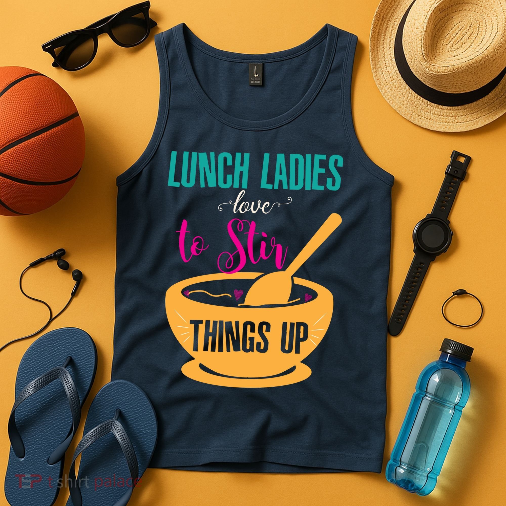 Lunch Ladies Love To Stir Things Up Tank Top