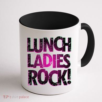 Lunch Ladies Rock Coffee Mug back
