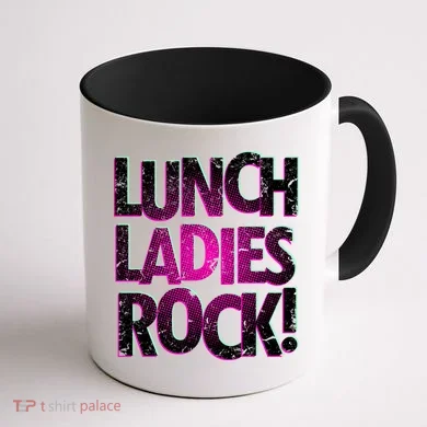 Lunch Ladies Rock Coffee Mug back