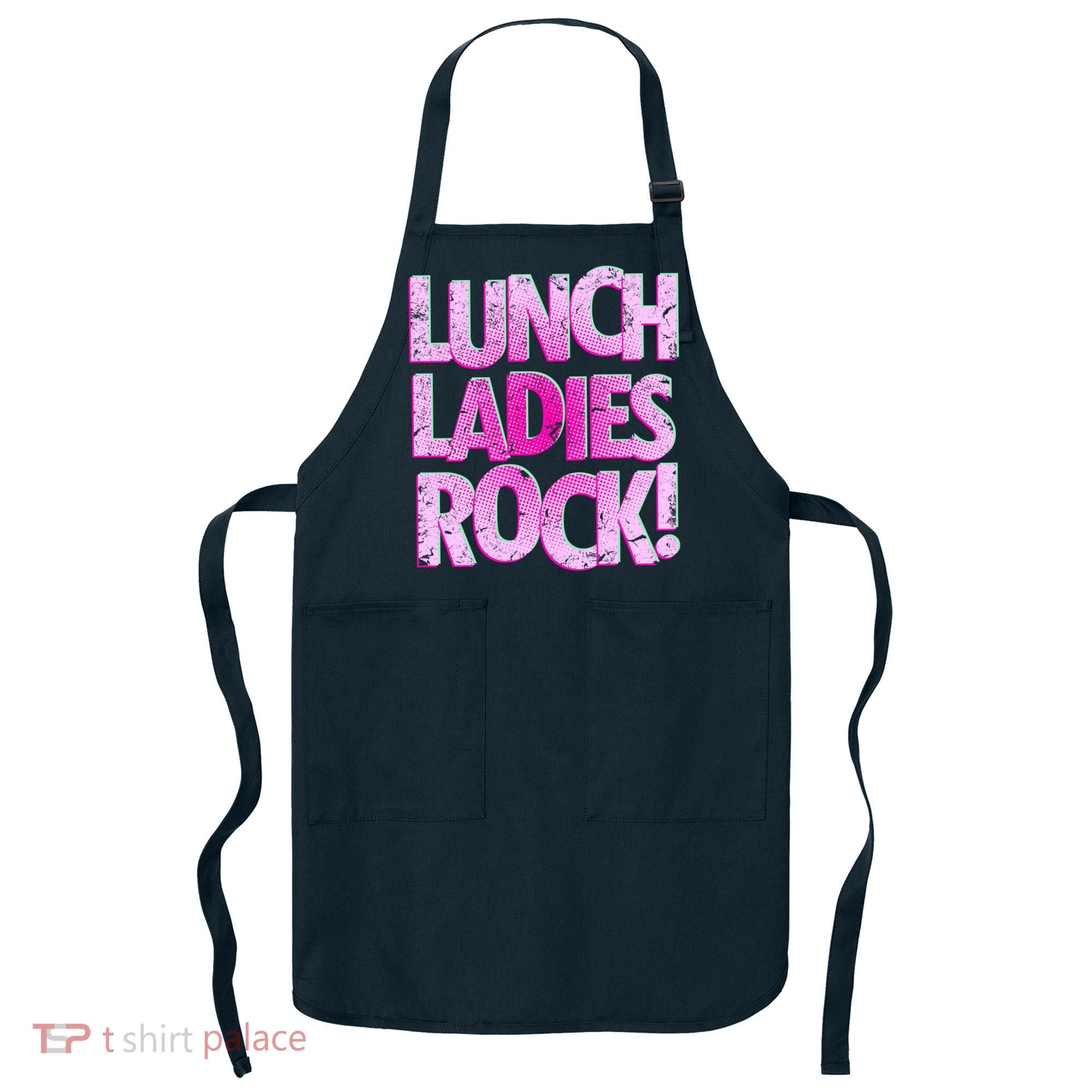 Lunch Ladies Rock Apron