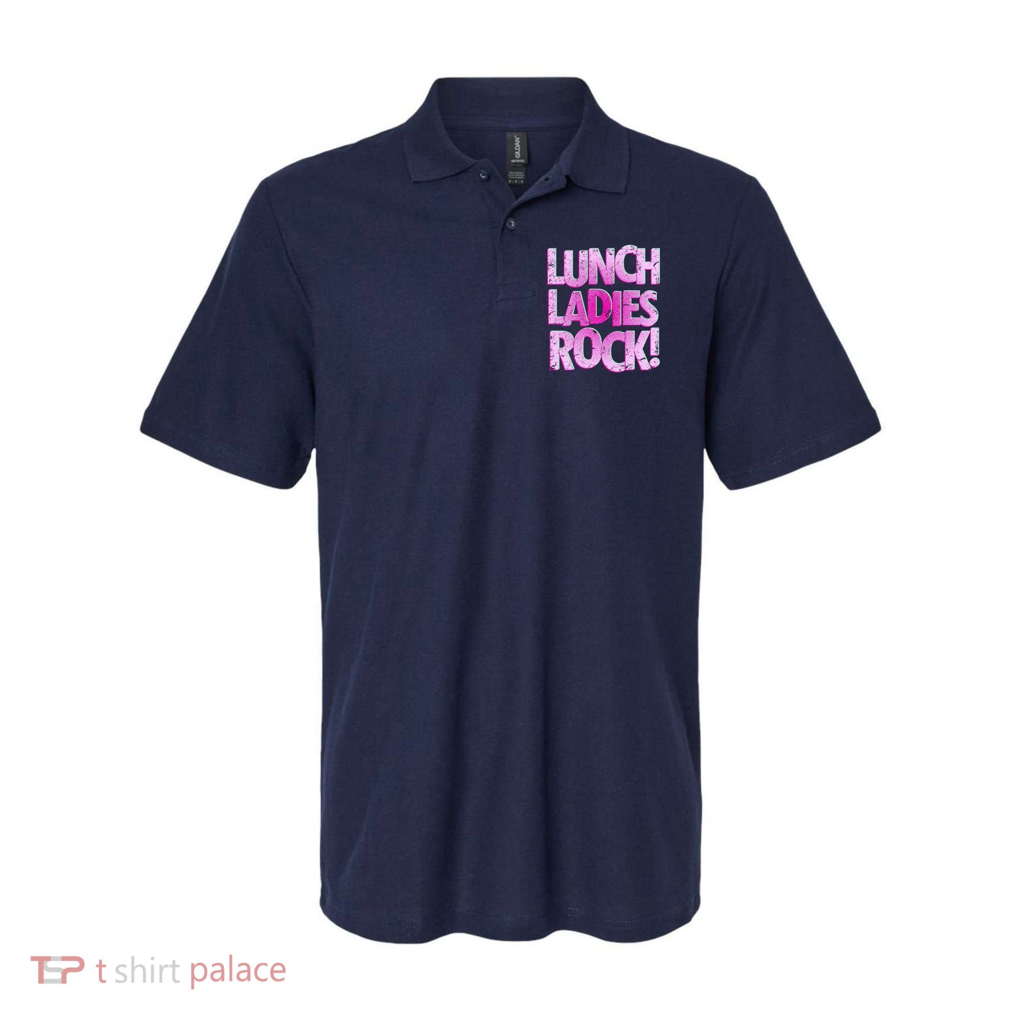 Lunch Ladies Rock Polo