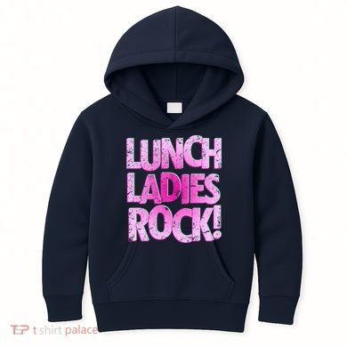 Lunch Ladies Rock Kids Hoodie