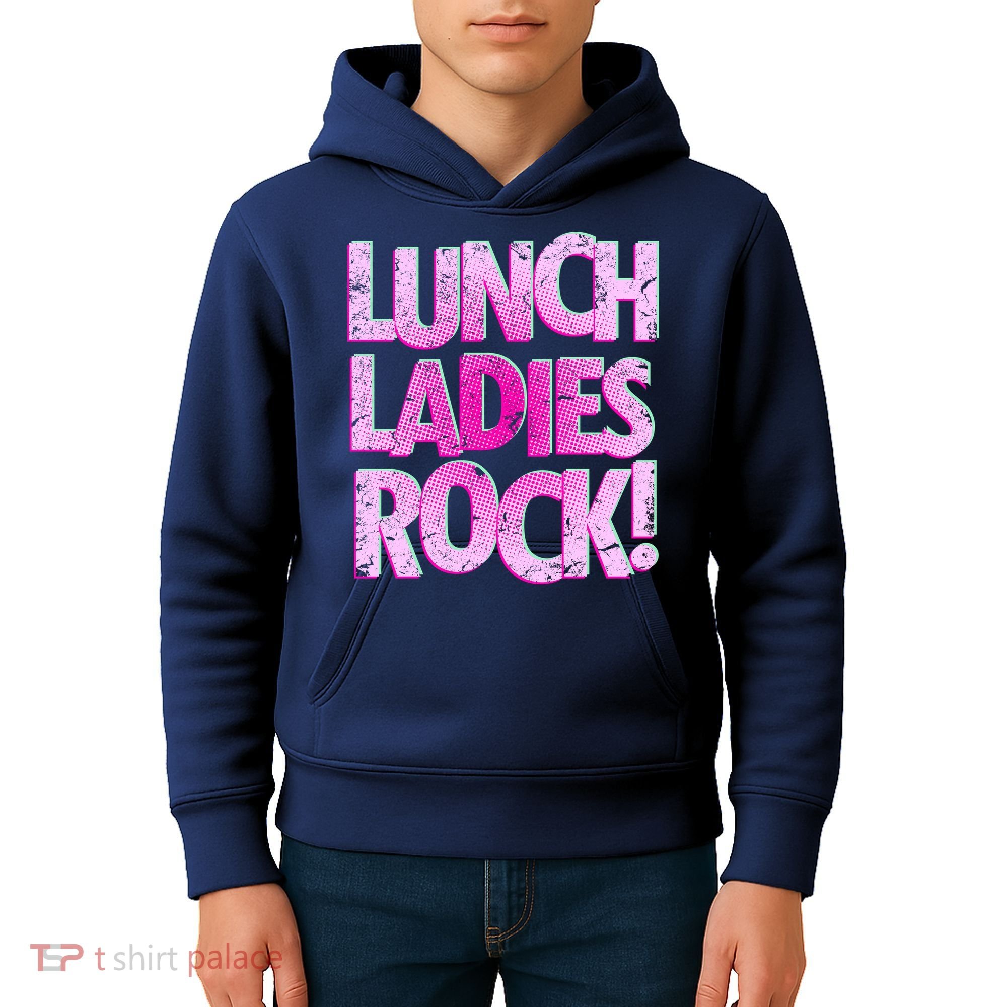 Lunch Ladies Rock Kids Hoodie