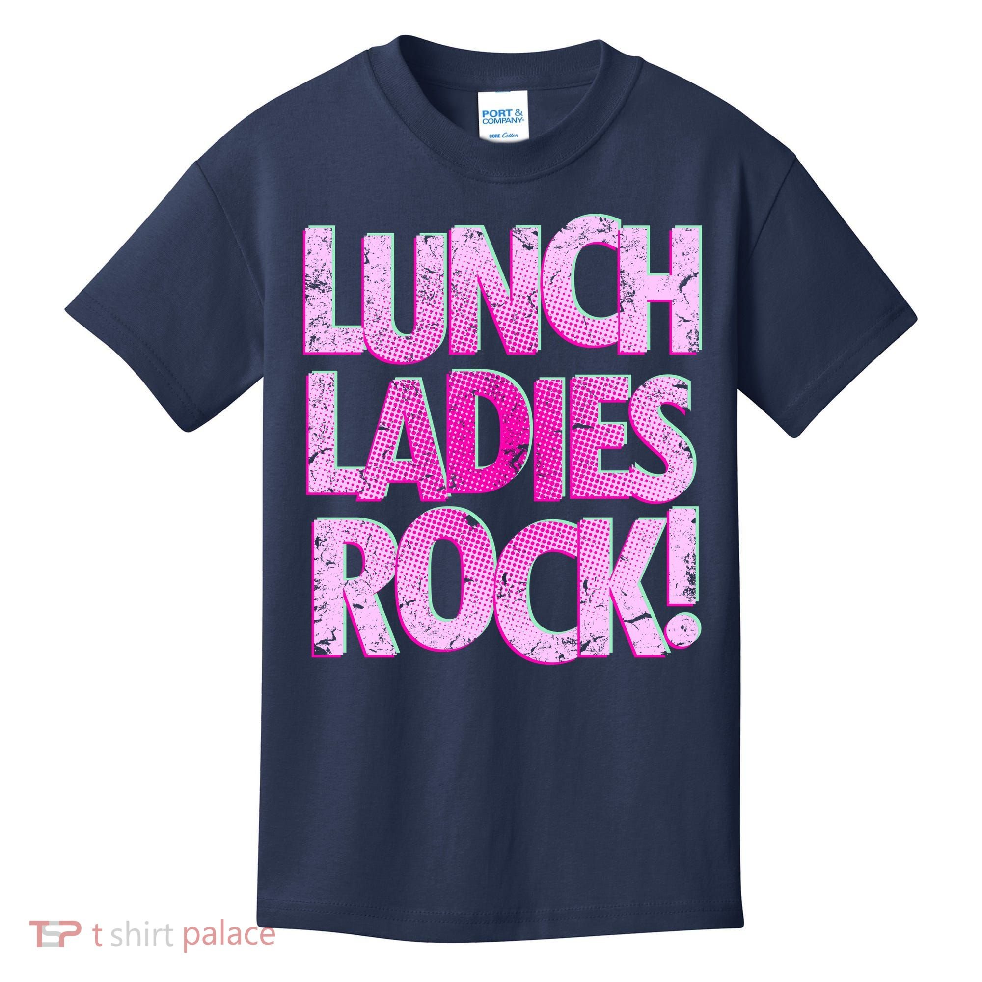 Lunch Ladies Rock Kids T-Shirt