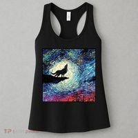 Lupine Night Howl Wolf Moon Women's Tank Top thumb 3