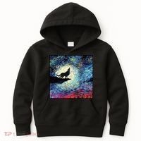 Lupine Night Howl Wolf Moon Kids Hoodie thumb 0