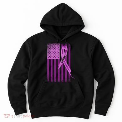 Lupus Awareness Flag Hoodie