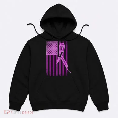 Lupus Awareness Flag Hoodie