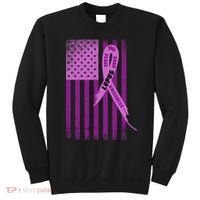 Lupus Awareness Flag Sweatshirt thumb 0