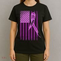 Lupus Awareness Flag T-Shirt thumb 4