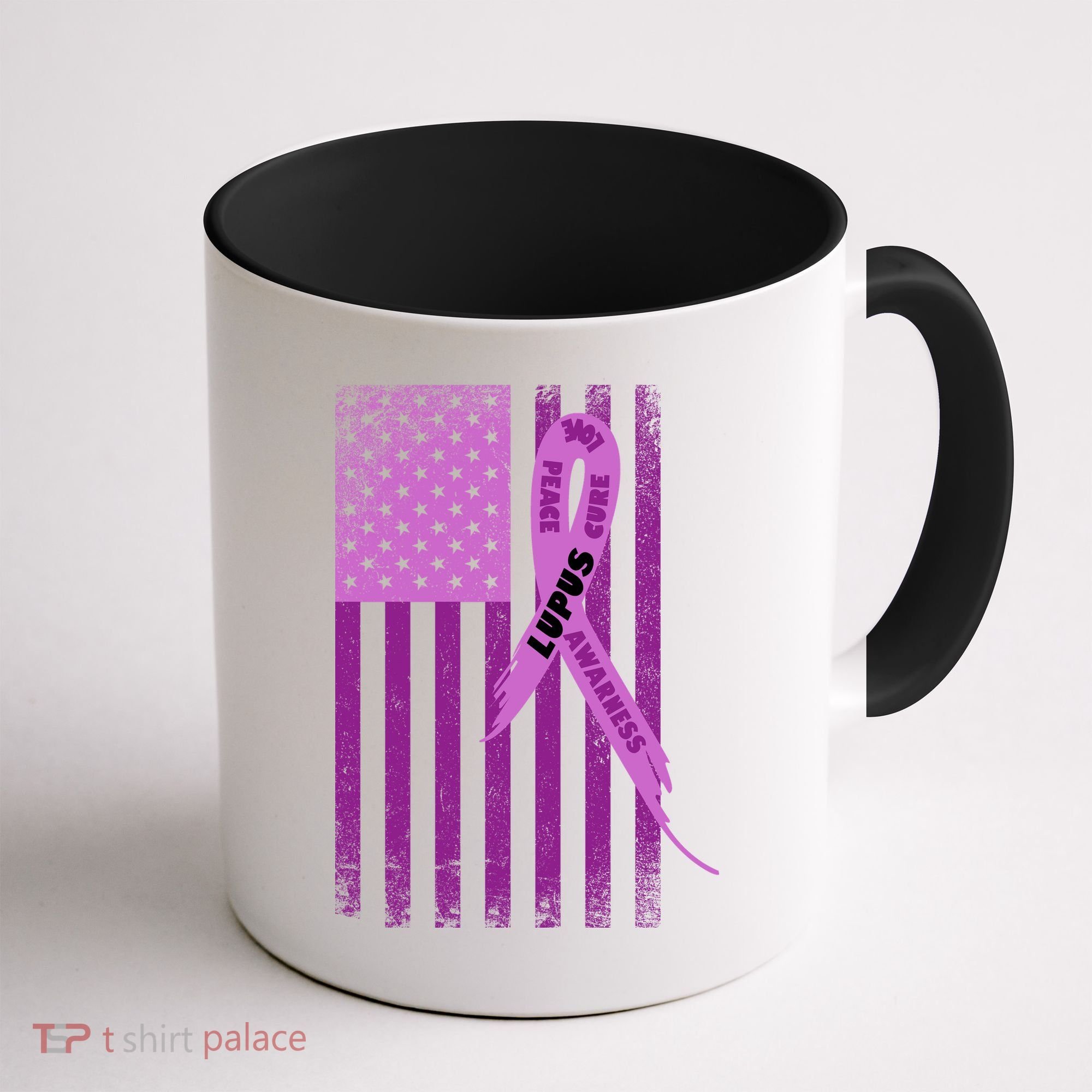 Lupus Awareness Flag Coffee Mug