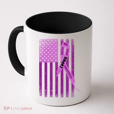 Lupus Awareness Flag Coffee Mug