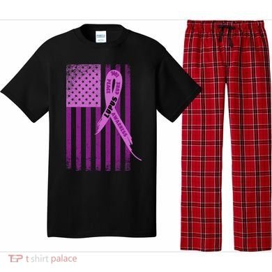 Lupus Awareness Flag Pajama Set