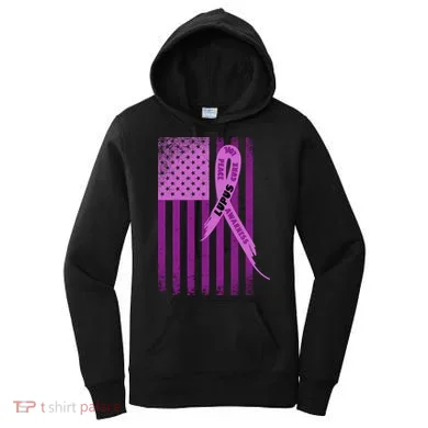 Lupus Awareness Flag Women's Hoodie