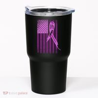 Lupus Awareness Flag Tumbler thumb 0