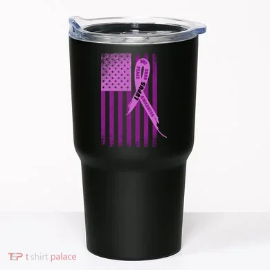 Lupus Awareness Flag Tumbler