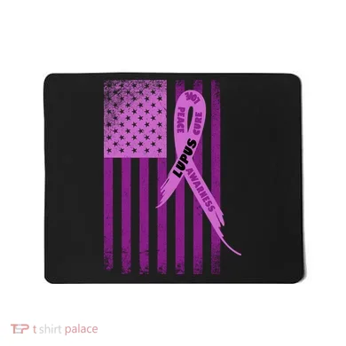 Lupus Awareness Flag Mousepad