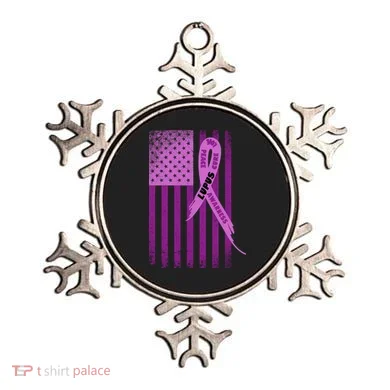 Lupus Awareness Flag Ornament