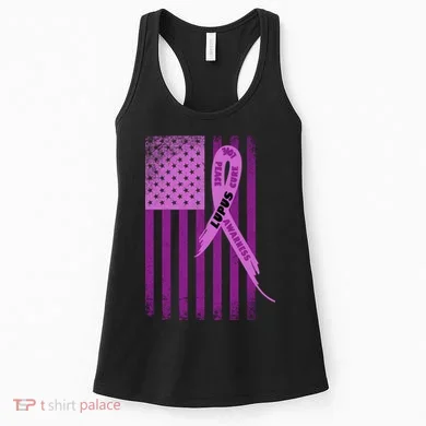 Lupus Awareness Flag Women's Tank Top