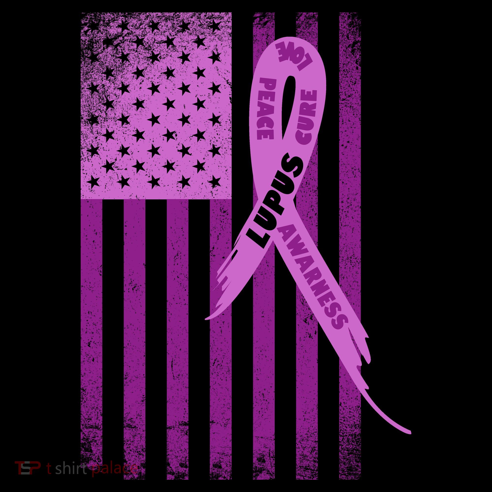 Lupus Awareness Flag Tank Top