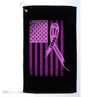 Lupus Awareness Flag Golf Towel thumb 0